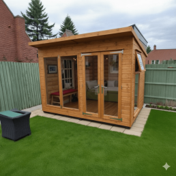 timber garden room