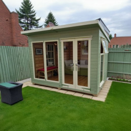 green timber garden room